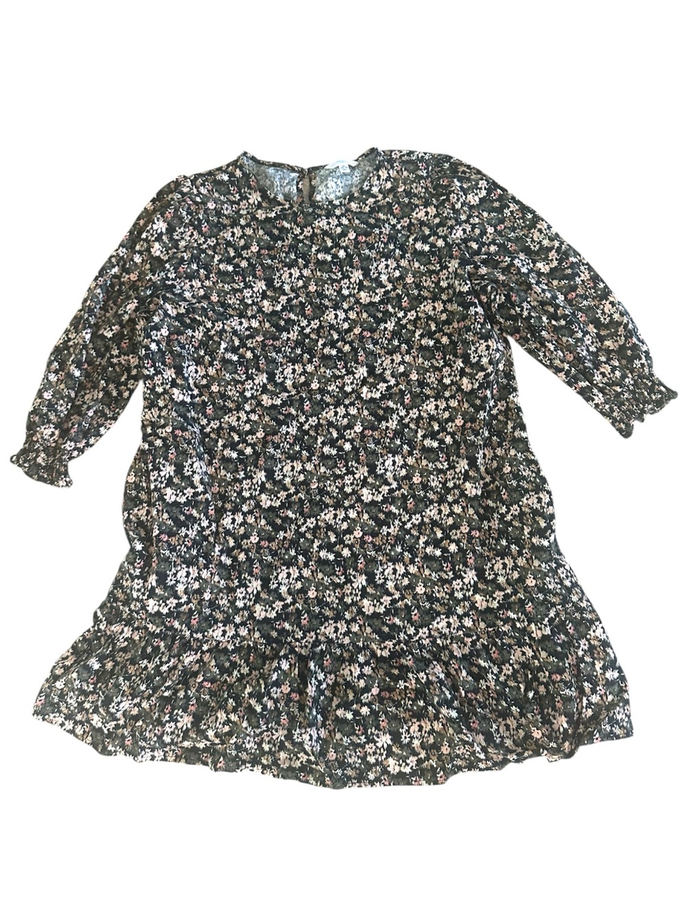 Time & Tru Patterned Dress (XL)